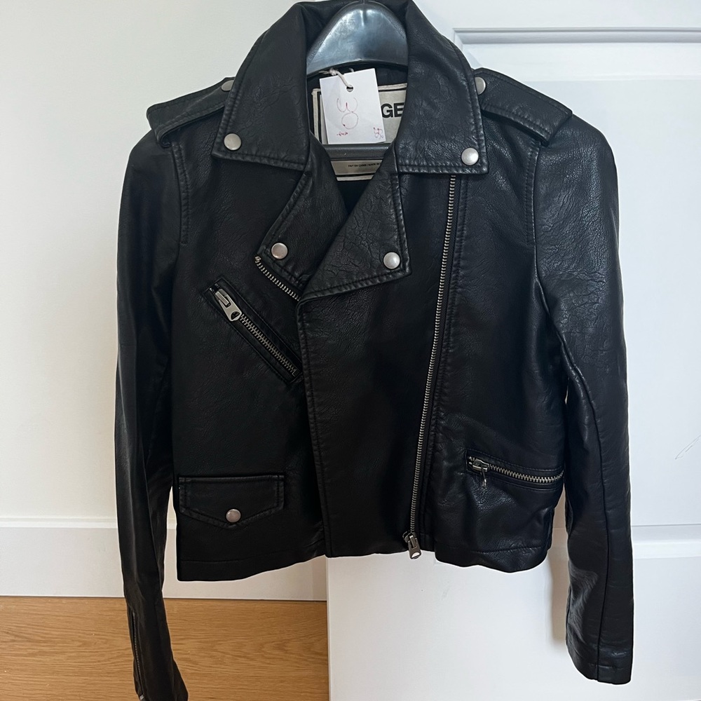 Leather jacket